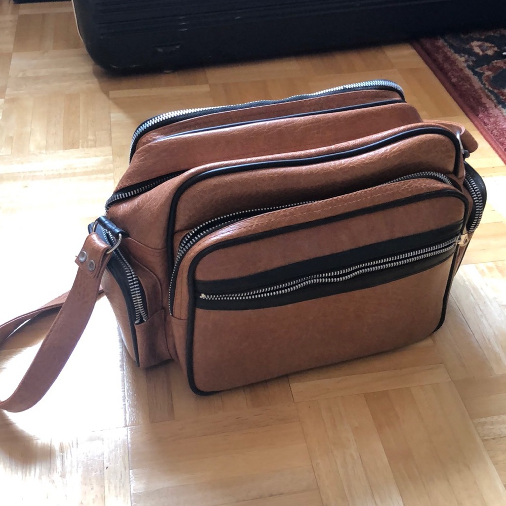 Vintage Leather Camera Bag